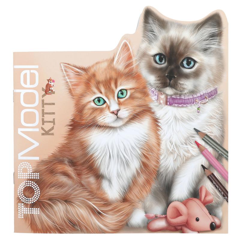 TOPModel Kitty libro para colorear KITT 12713