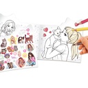 TOPModel Kitty libro para colorear KITT 12713