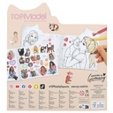 TOPModel Kitty libro para colorear KITT 12713