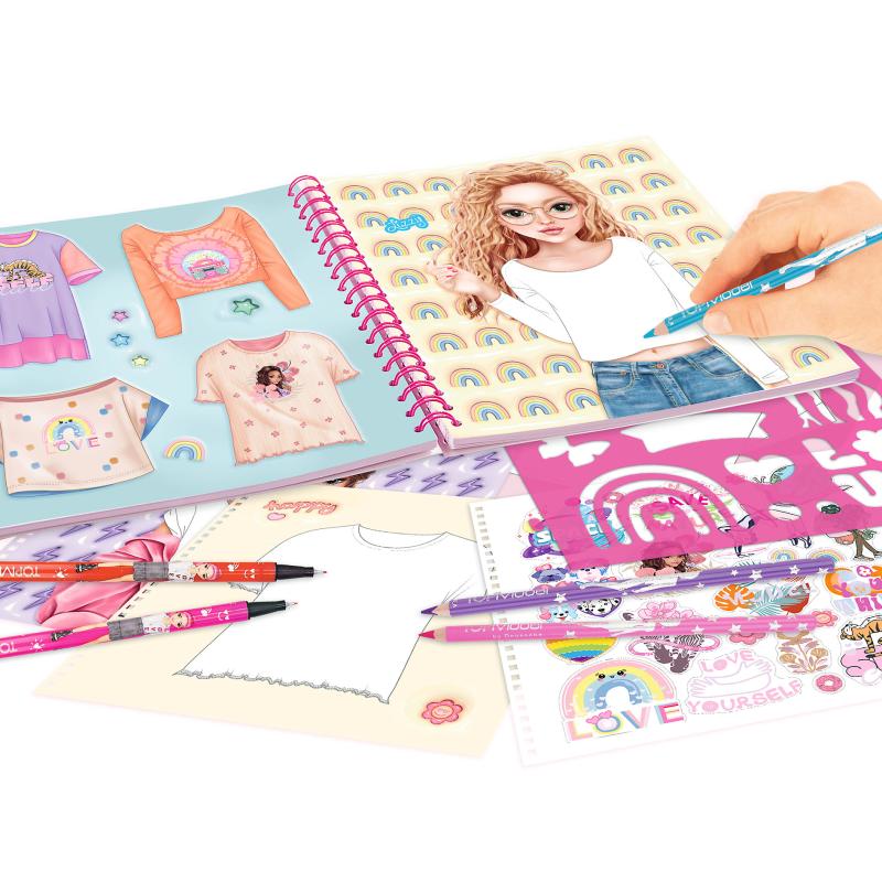 T-Shirt Designer cuaderno para colorea 12769