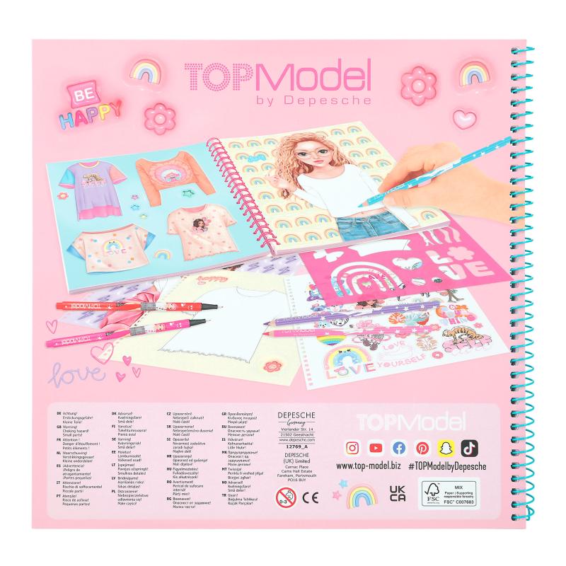 T-Shirt Designer cuaderno para colorea 12769