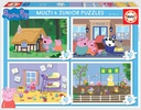 PUZZLE MULTI 4 JR PEPPA PIG FSC(R) EDUCA 18645