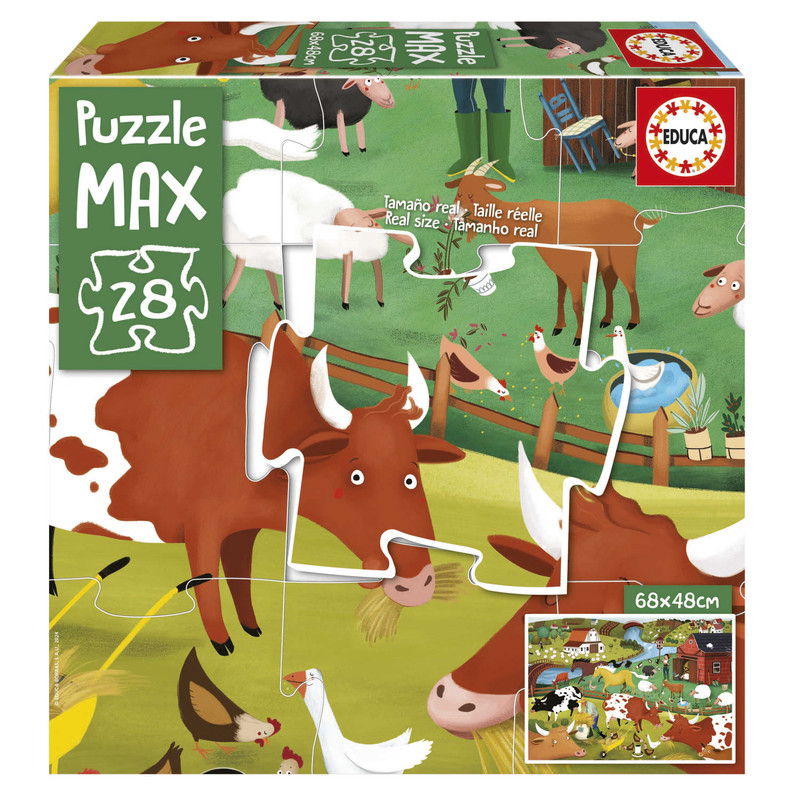 PUZZLE 28 LA GRANJA PUZZLE MAX