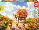 PUZZLE 1000 CARRO DE FLORES FSC(R) EDUCA 19921