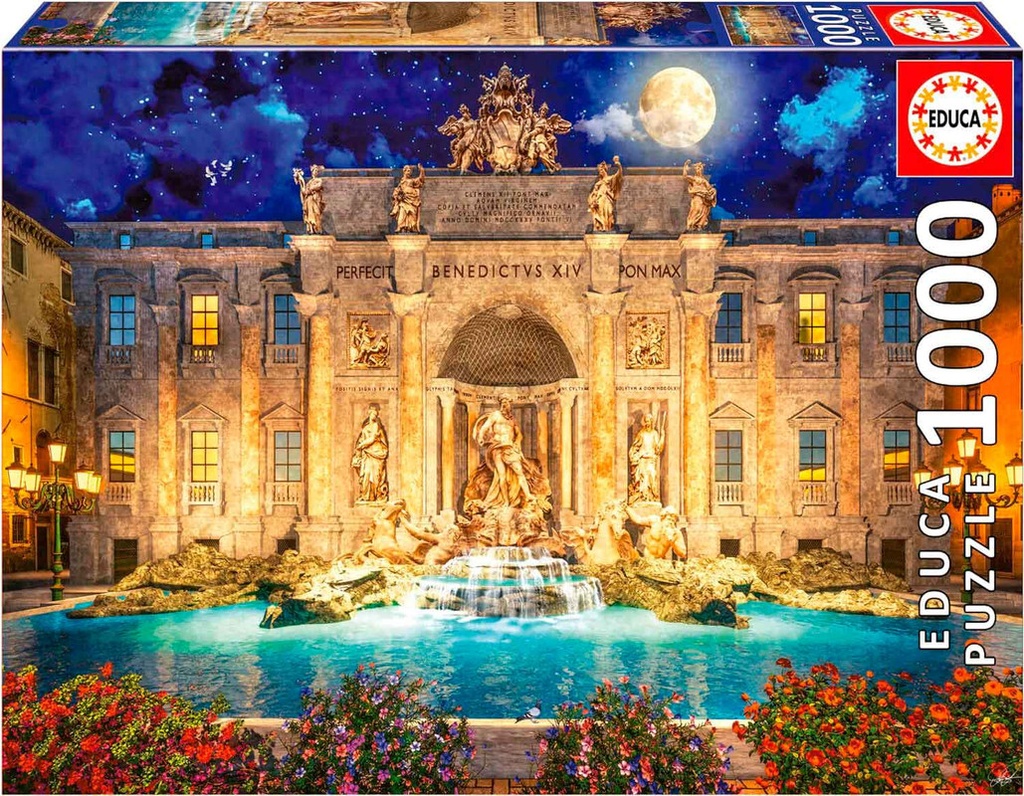 PUZZLE 1000 FONTANA DI TREVI FSC(R) EDUCA 19923