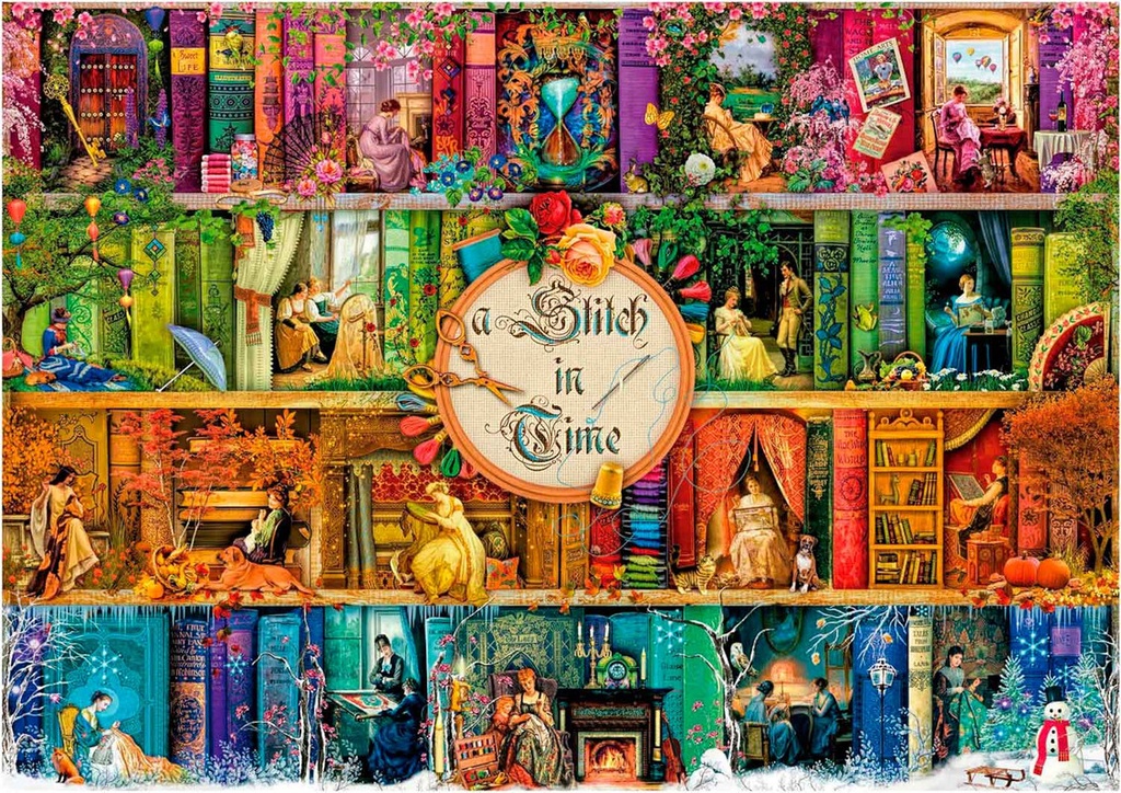PUZZLE 3000 A STITCH IN TIME EDUCA 19946