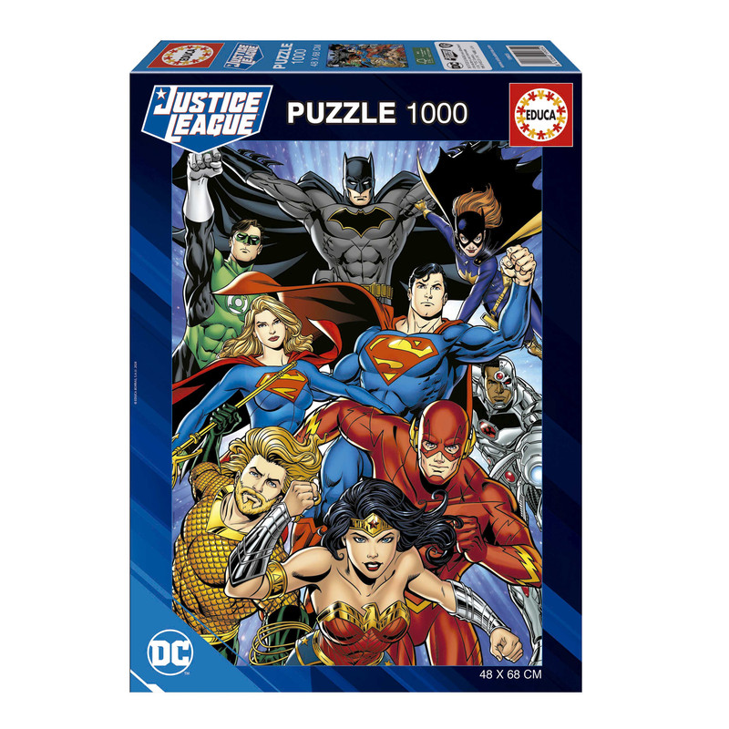 PUZZLE 1000 JUSTICE LEAGUE DC COMICS EDUCA 19935