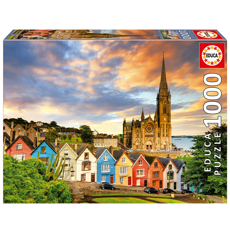 PUZZLE 1000 CATEDRAL DE COBH IRLANDA EDUCA 19927