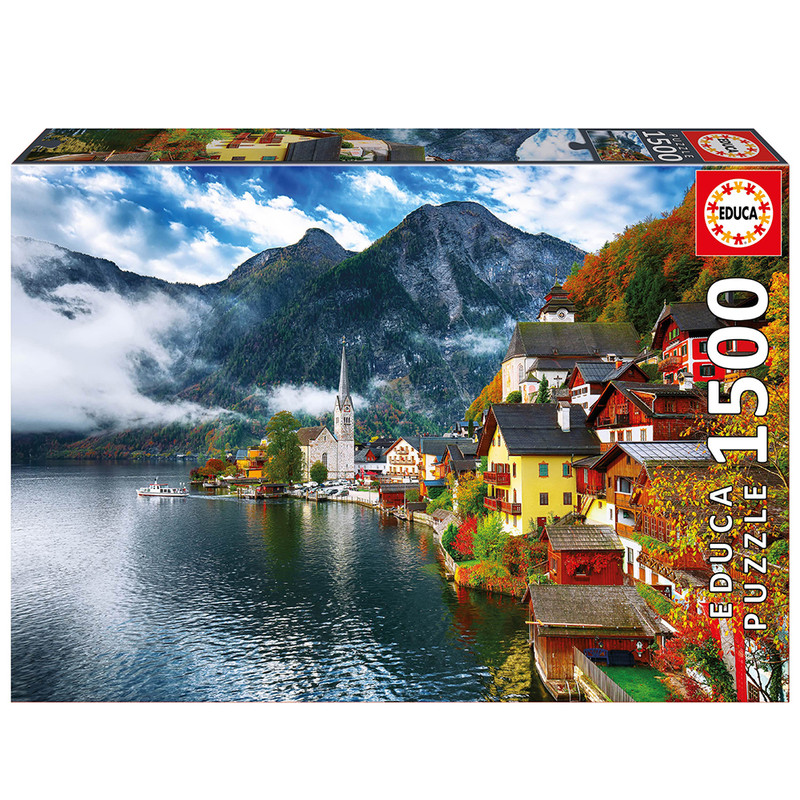 PUZZLE 1500 HALLSTADT, AUSTRIA FSC(R) EDUCA 19939