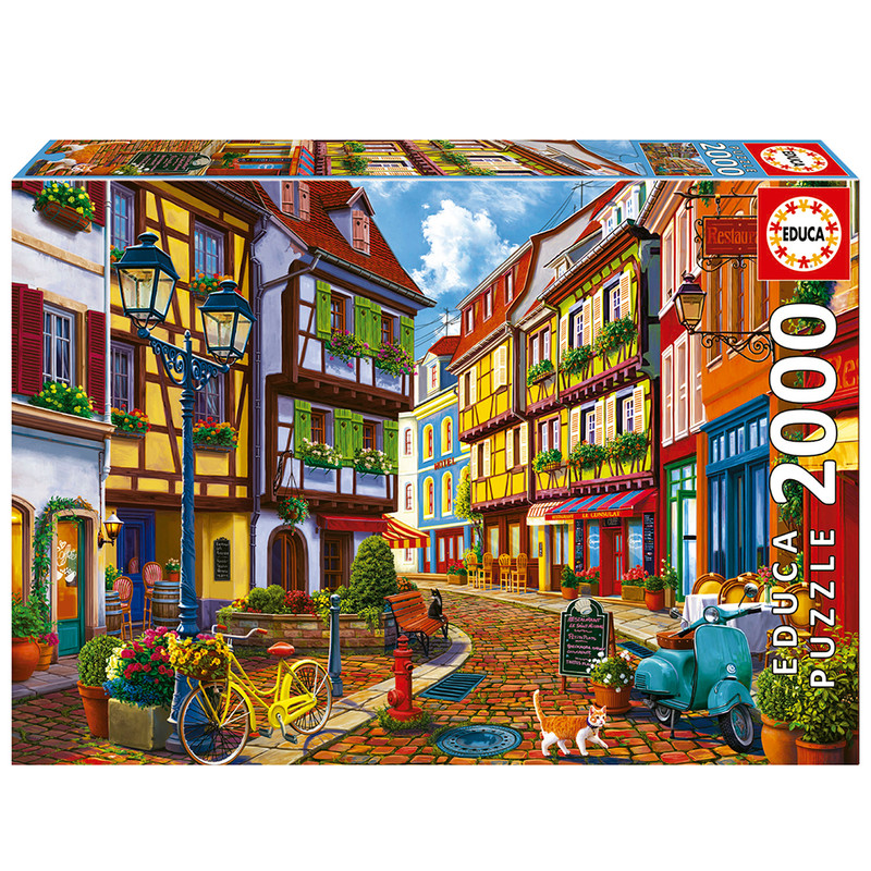 PUZZLE 2000 CALLE RADIANTE FSC(R) EDUCA 19945
