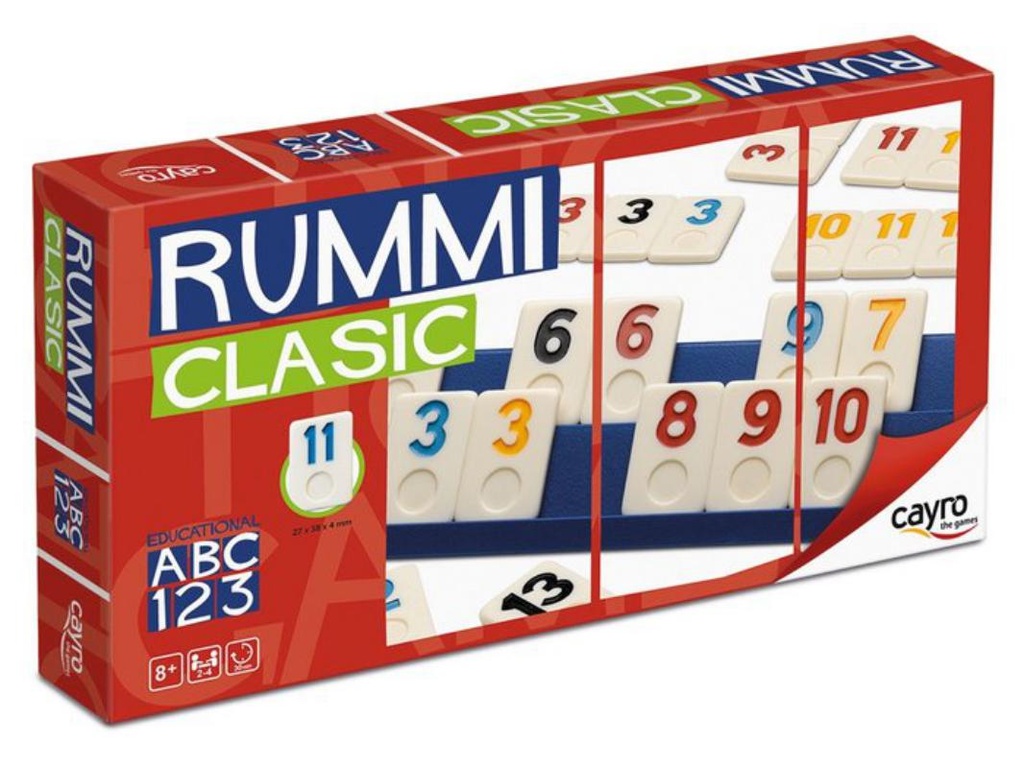 RUMMICLASIC 4 JUGADORES JUEGOS DE MESA