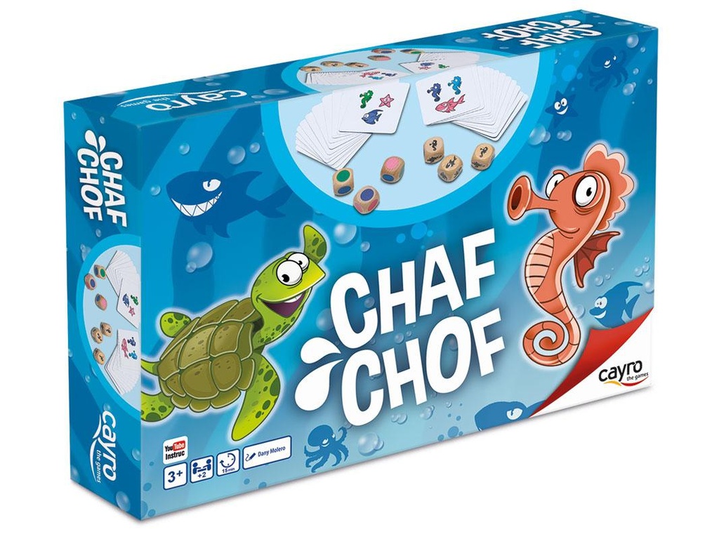 CHAF CHOF CAYRO 855 JUEGOS DE MESA