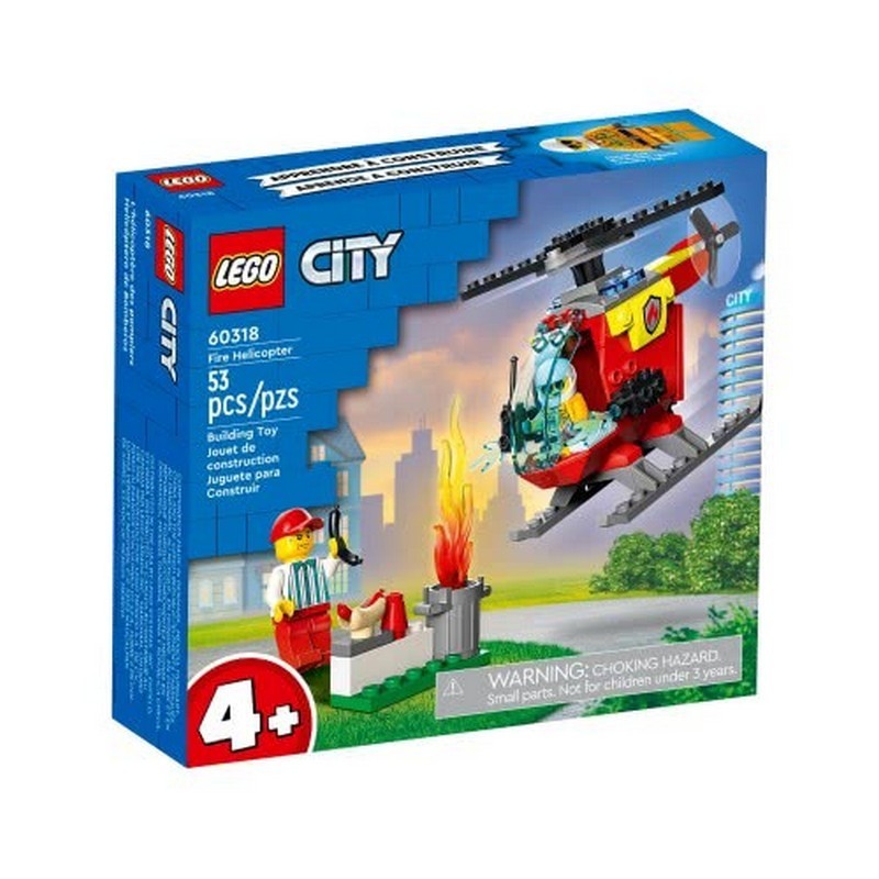 Helicóptero de Bomberos LEGO 60318