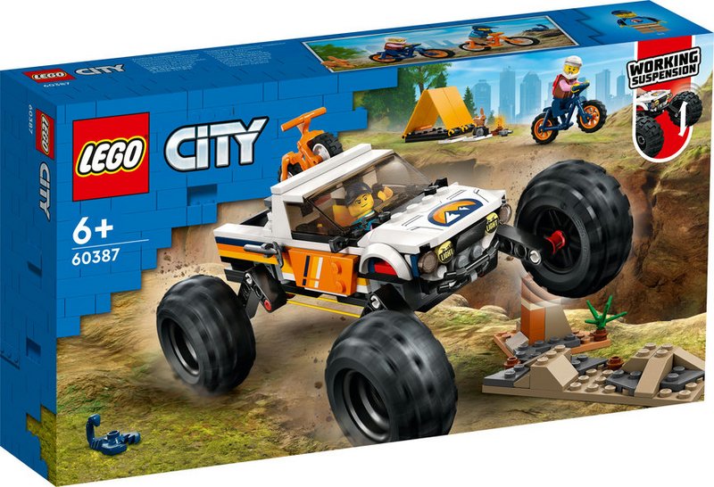 Todoterreno 4x4 Aventurero V29 LEGO 60387