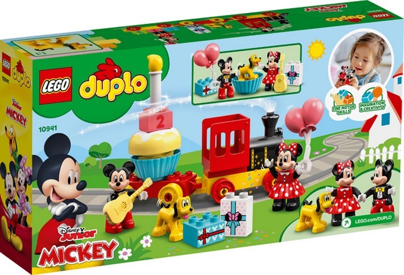 Tren de Cumpleaños de Mickey y Minnie LEGO 10941