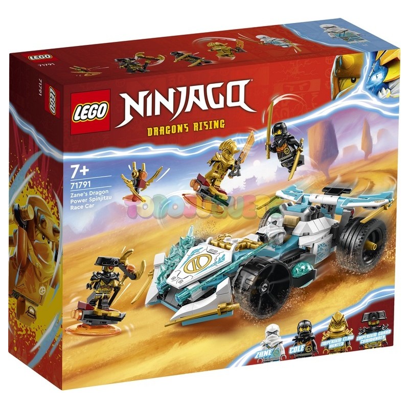 Zane Dragon Power: Deportivo de
Competición Spinjitzu LEGO 71791