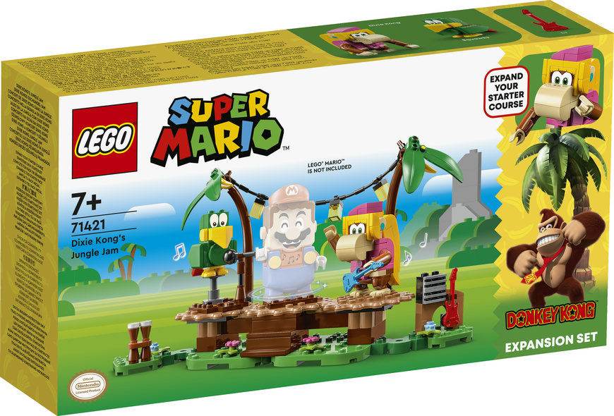 Set de Expansión: Jaleo en la jungla con Dixie Kong MARIO LEGO 71421