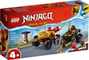 Batalla en Coche y Moto de Kai y Ras LEGO 71789