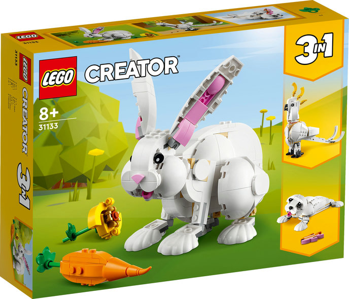 CONEJO BLANCO LEGO 31133