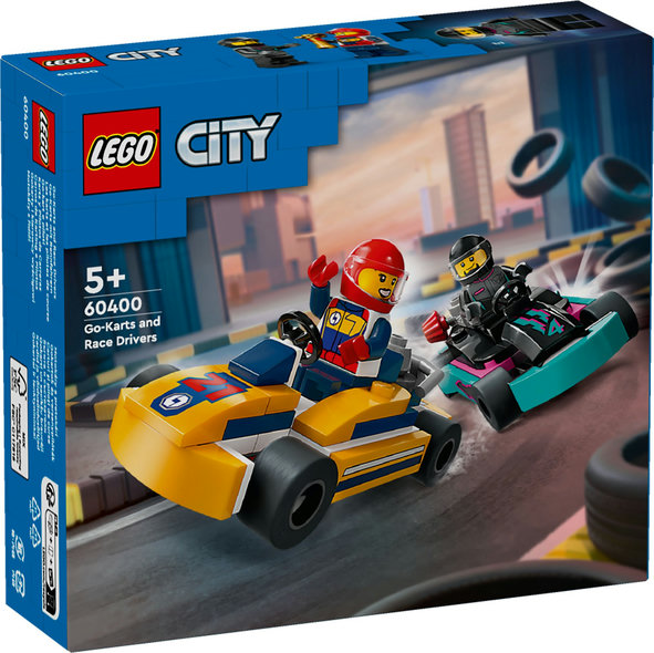 Karts y Pilotos de Carreras V29 LEGO  60400