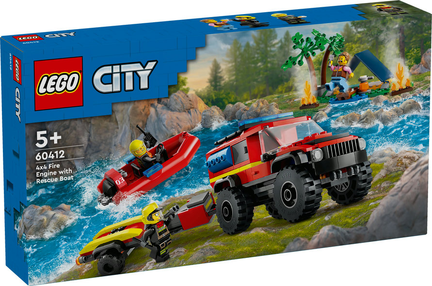 Camión de Bomberos 4x4 con B.. V29 LEGO  60412