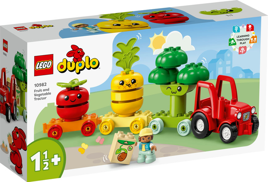 Tractor de Frutas y Verduras V29 LEGO  10982