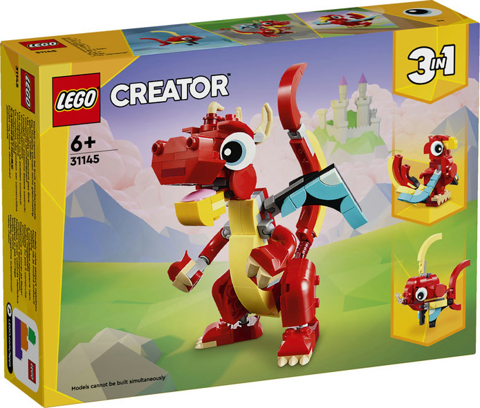 Dragón Rojo V29 LEGO  31145