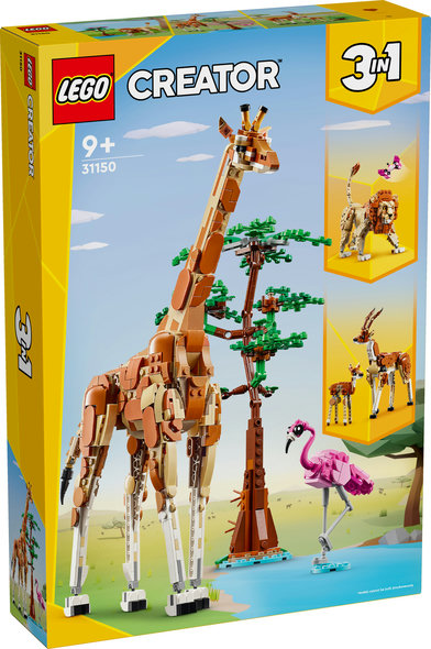 Safari de Animales Salvajes V29 LEGO  31150