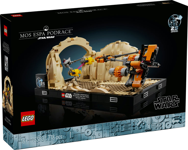 Diorama: Carrera de Vainas d.. V29 LEGO 75380