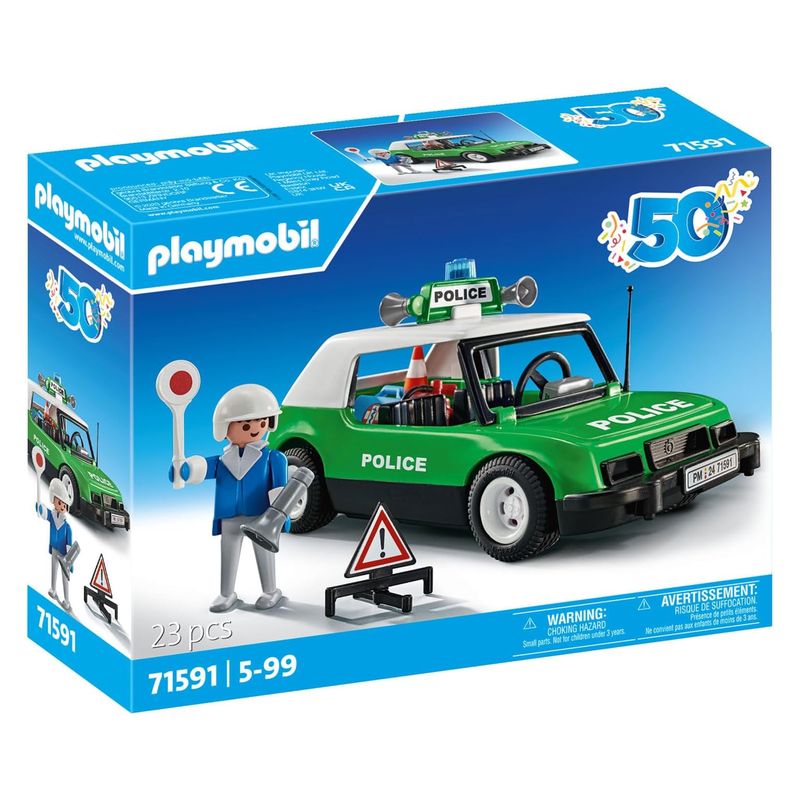Coche policía clásico PLAYMOBIL 71591