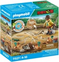 Excavación arqueológica con esqueleto de dinosaurio PLAYMOBIL 71527