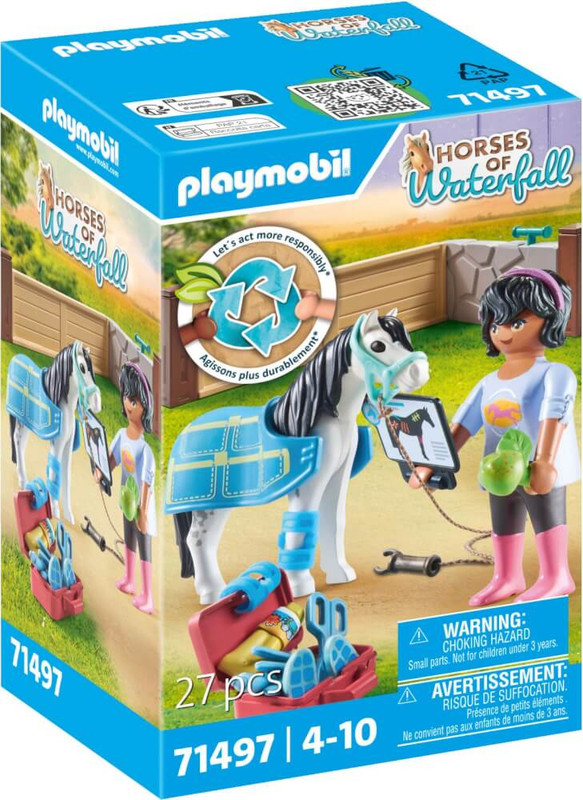 Terapeuta de caballos PLAYMOBIL 71497