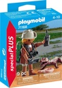 Investigador con Caimán PLAYMOBIL 71168