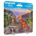 Duo Pack Aventurero con T-Rex PLAYMOBIL 71206