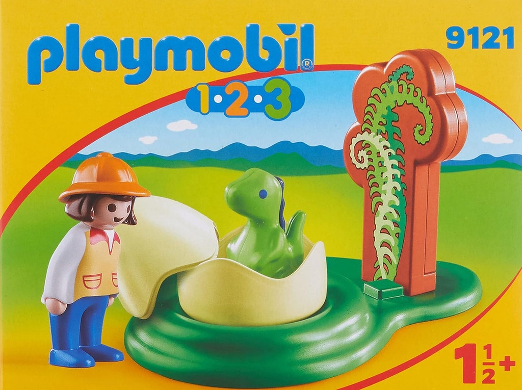 1.2.3 Huevo de Dinosaurio  PLAYMOBIL PL9121