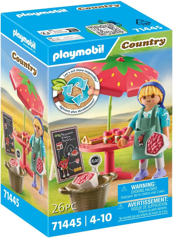 Puesto de mermeladas caseras PLAYMOBIL 71445