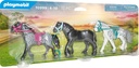 3 caballos: Frisón, Knabstrupper y Andaluz PLAYMOBIL 70999