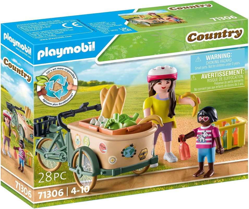 Cargo bike PLAYMOBIL 71306