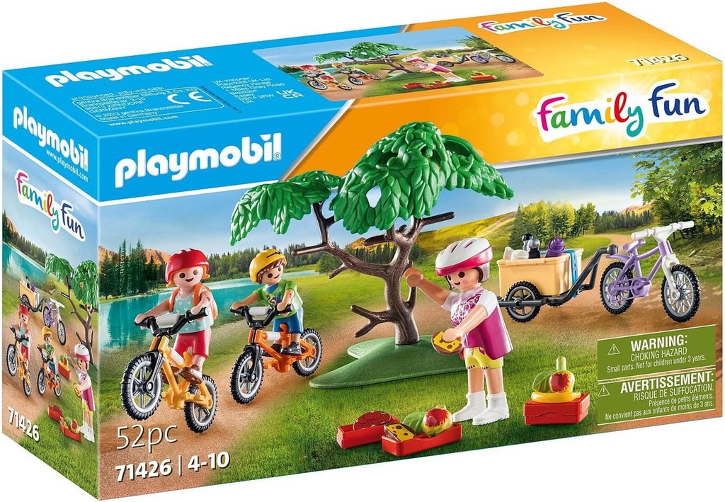 Excursión en bicicleta de montaña