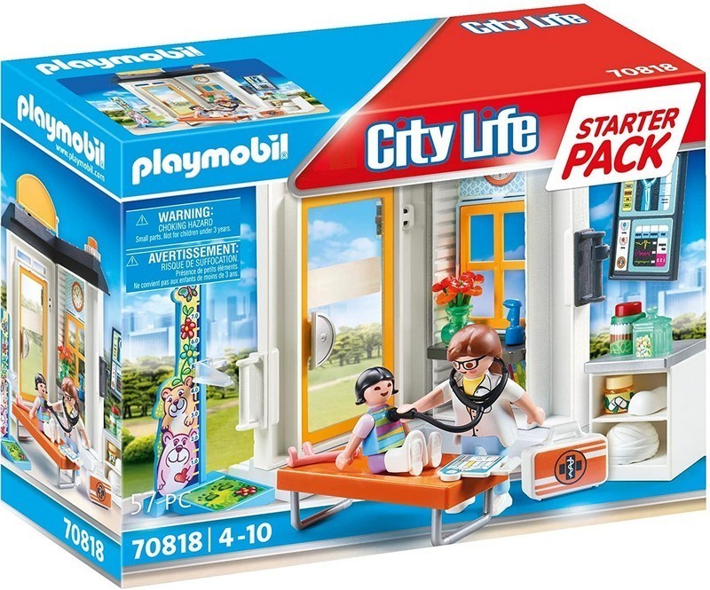 Starter Pack Pediatra PLAYMOBIL 70818