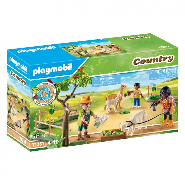 Paseo con Alpaca PLAYMOBIL 71251
