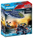 Policía Paracaídas: persecución del vehículo anfibio PLAYMOBIL 70781