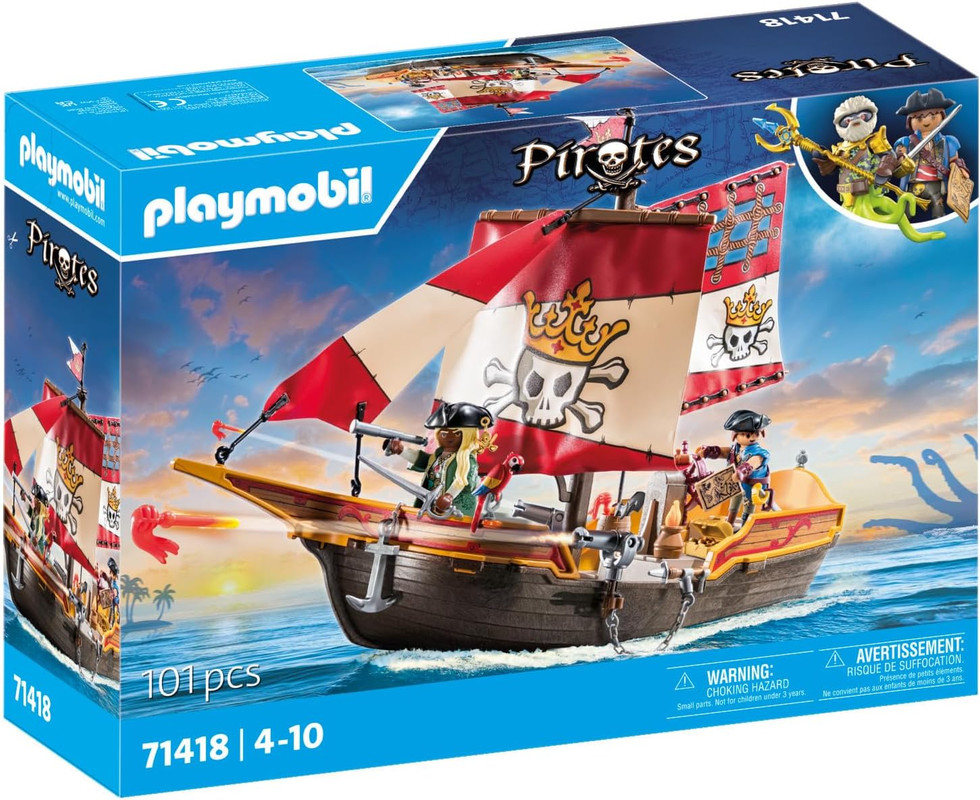 Barco pirata PLAYMOBIL 71418