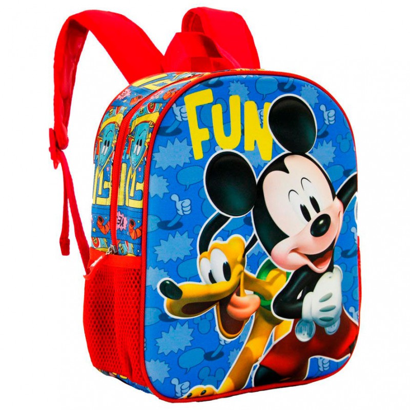 MICKEY Mochila 3D Pq Fun KARACTERMANIA 03242 xxcm