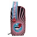Kit 4 estuches con contenido Super Heroes rosa xxcm