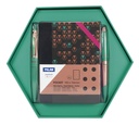 CAJA DE REGALO HEXAGONAL COPPER VERDE