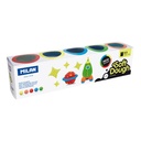 Caja 5 botes pasta de modelar blanda Soft Dough Neon