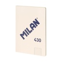 Libreta encolada, papel pautado, 48 hojas A4, serie 1918, azul