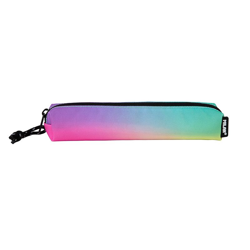 Estuche mini Sunset, negro 21x4.5x5cm