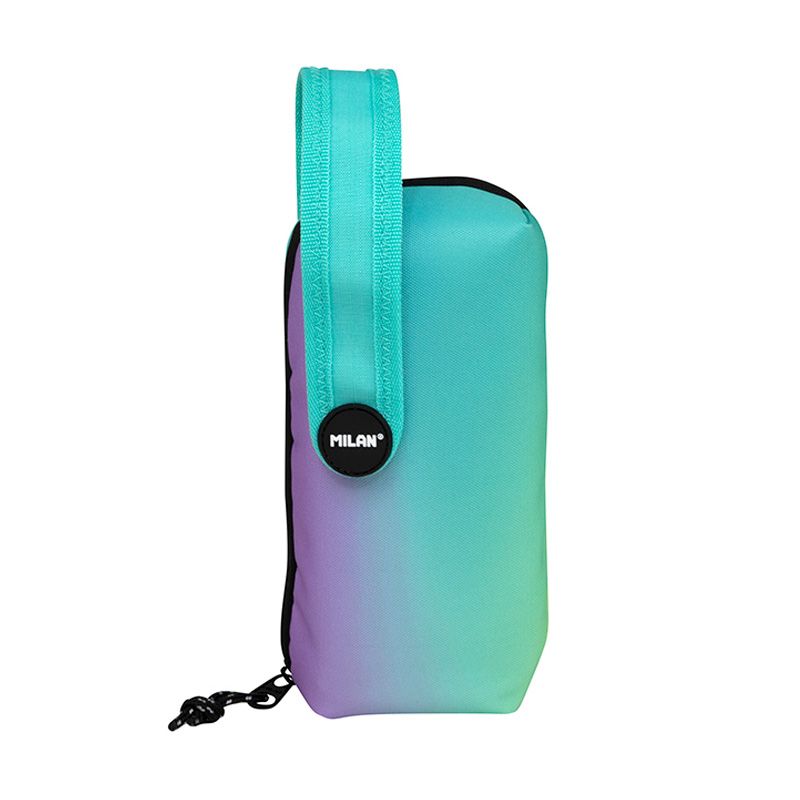 Kit 4 estuches con contenido Sunset, verde MILAN 08872SN1GR 22x11x10cm